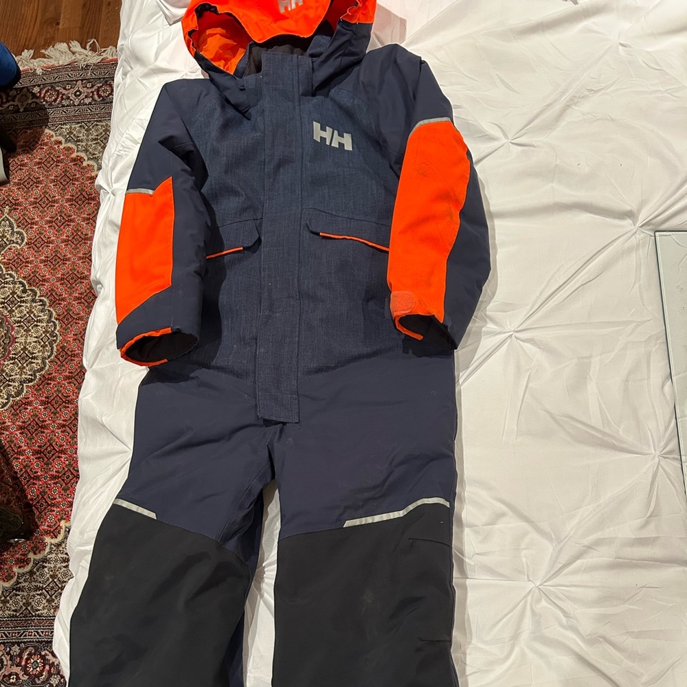 Helly Hansen one piece snowsuit size 9